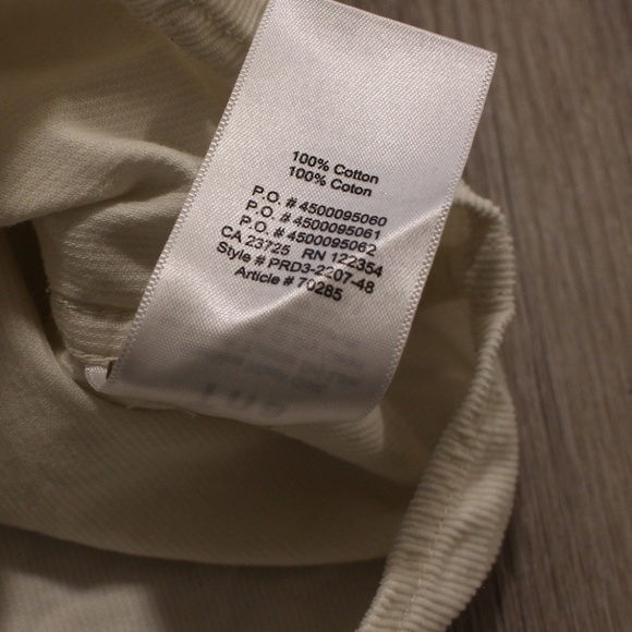 TNA cream corduroy button down - Picture 10 of 10